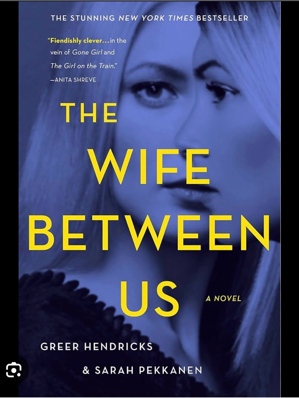 The Wife Between Us by Greer Hendricks & Sarah Pekkanen - Blue Cover